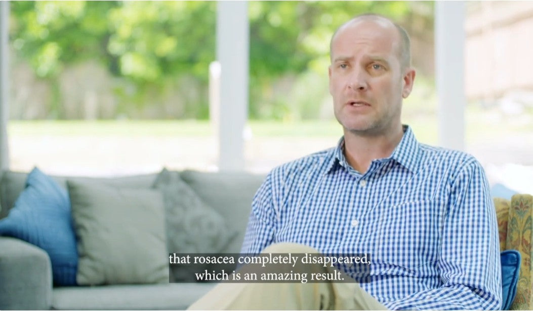 How Honevo works for Rosacea